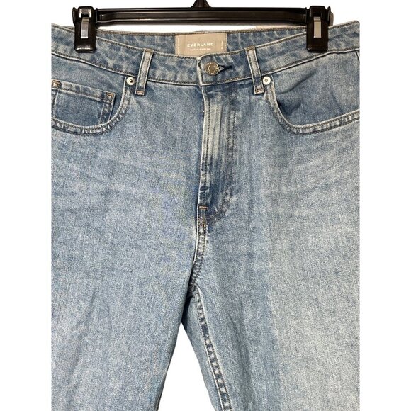Everlane The Curvy Cheeky Straight Jeans in Sky Blue Wash 29 New Denim Pants - Picture 6 of 13
